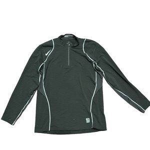 nike half zip fitted jacket